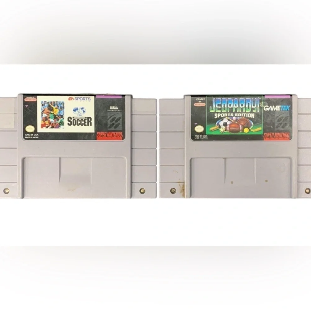 Super Nintendo SNES Video Game Console Bundle 4 Games Clay Fighter - Mario 🔥 - Picture 3 of 6